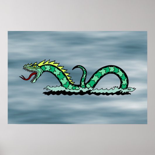 Zee Serpent Poster (Voorkant)