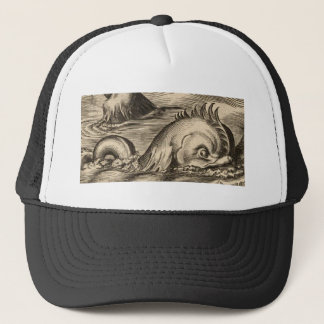 Zee serpent Riding a Wave Trucker Pet