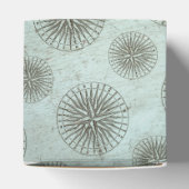 Zee Shanty | Steampunk Compass Ephemera Bedankdoosjes (Bovenkant)