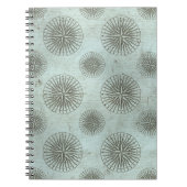 Zee Shanty | Steampunk Compass Ephemera Notitieboek (Voorkant)