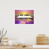Zee Sharp Piano Keys Poster (Keuken)