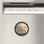 Zee Shell Beach Magnet Sand Dollar Magneet (Insitu (Vaatwasser))