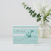 Zee Shell Chubby Visitekaartje (Staand voorkant)