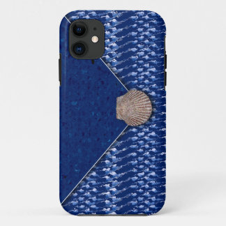 Zee Shell Clutch Bag iPhone 11 Hoesje