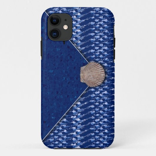 Zee Shell Clutch Bag Case-Mate iPhone Case (Achterkant)