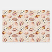 Zee Shell Gift Wrap Inpakpapier Vel (Voorkant)