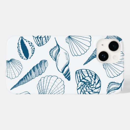 Zee Shell Illustratie Case-Mate iPhone Case (Achterkant (horizontaal))
