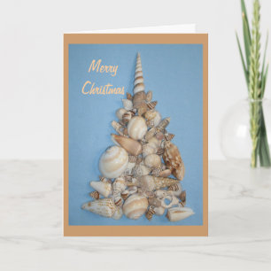 Zee Shell-kerstKaart Feestdagen Kaart