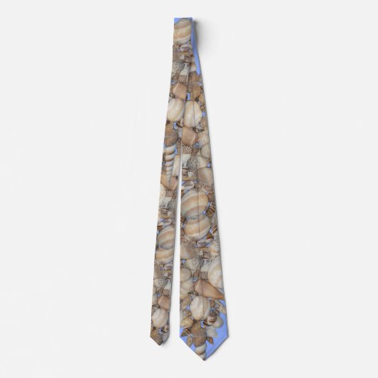 Zee Shell Necktie Stropdas (Achterkant)
