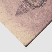 Zee Shell Ocean Beach Grunge Texture Tissuepapier (Detail)