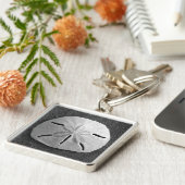 Zee Shell Ocean Beach Sleutelhanger (Zijkant)