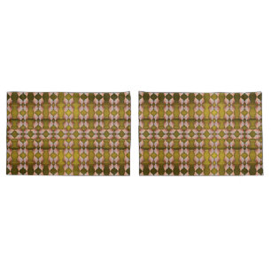 Zee Shell Pattern, Gold Kussensloop