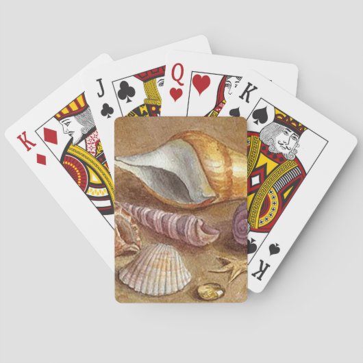 Zee Shell Pokerkaarten (Achterkant)