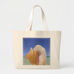Zee Shell Sluiten Grote Tote Bag