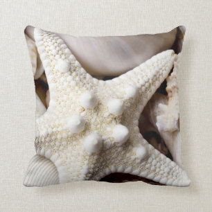 Zee Shell Starfish Background - Beach Shells Kussen