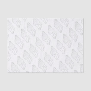 Zee Shell-weefselpapier Tissuepapier