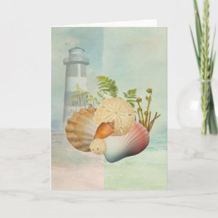 Zee Shore en Sheels Wenskaarten Kaart