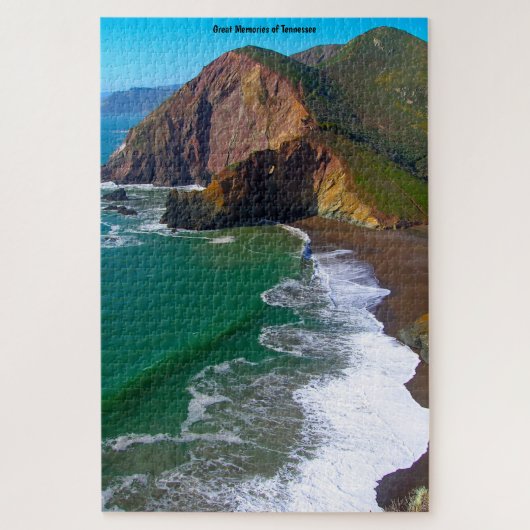 Zee Shore Tennessee. Jigzaag Puzzle Legpuzzel (Verticaal)