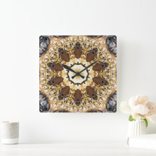 ZEE SHORE VIERKANTE KLOK