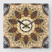 ZEE SHORE VIERKANTE KLOK (Voorkant)