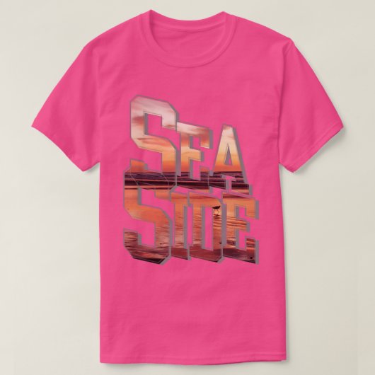Zee Side Seaside T-shirt (Design voorkant)