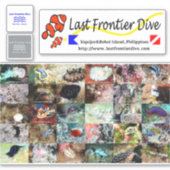 【 Zee Slug 】 je duikboekje op! Sticker (Voorkant)