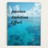 Zee spiraal foto Notitieboek (Voorkant)