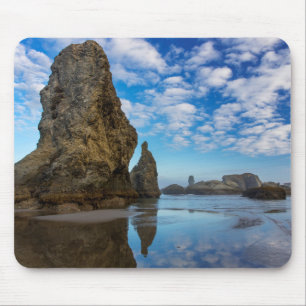 Zee Stacks op Bandon Beach in Bandon, Oregon 1 Muismat