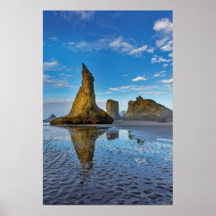 Zee stapelt zich op in Bandon, Oregon 3 Poster