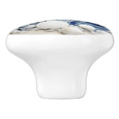 Zee Star en Shell 3D Coastal Keramische Knop (Zijkant)