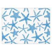 Zee sterren in blauw tafelkleed (Voorkant (Horizontaal))