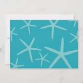 Zee sterren Starfish Bespaar de data Kaart (Achterkant)