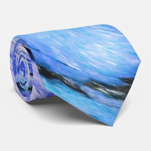 Zee storm stropdas (Opgerold)