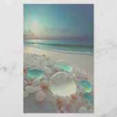 Zee strandwentelingsmenu flyer (Achterkant)