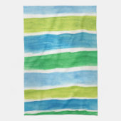 Zee Stripes Art Print Theedoek (Verticaal)