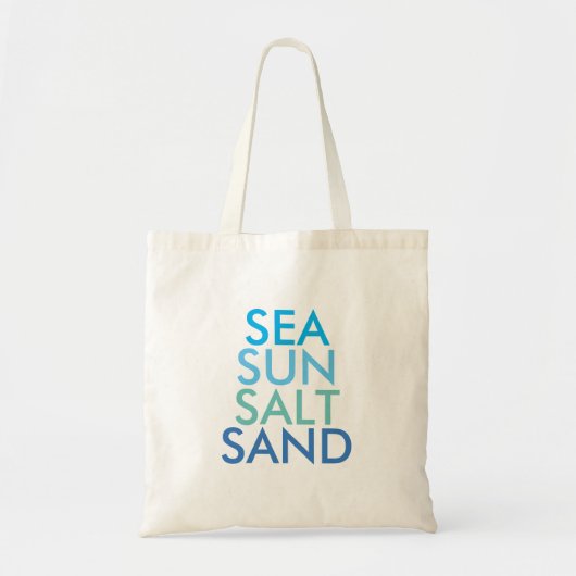 Zee Sun Salt Sand | Beach Tas | Beach Bag (Voorkant)