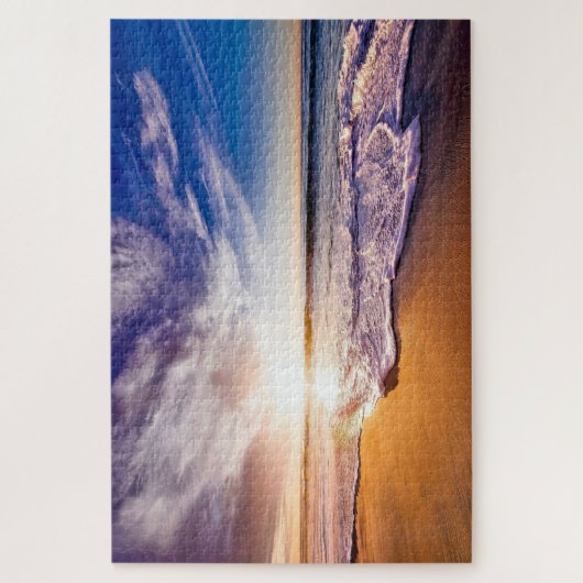 Zee Sunrise Puzzle Legpuzzel (Verticaal)