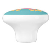 Zee Sweeties Crab Nursery Drawer Pull Knob Keramische Knop (Zijkant)