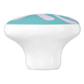 Zee Sweeties Octopus Nursery Drawer Pull Knob Keramische Knop (Zijkant)