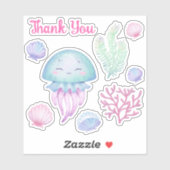 Zee thema party sticker. sticker (Vel)