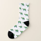 Zee Tortoise Socks Sokken (Links - buitenkant)