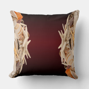 Zee Treasures Seashells Starfish Beach Kussen