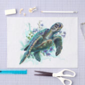 Zee Turtle12 Tissuepapier (Craft)