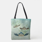 Zee Turtle Allover Tas (Achterkant)