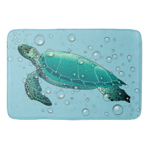 Zee Turtle Bath Matt Badmat