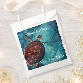 Zee Turtle Beach Bedankzakje (Geknipt)