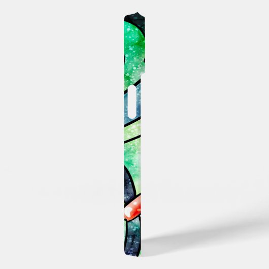 Zee Turtle Bright Tropical Case-Mate iPhone Case (Achterkant / Rechts)