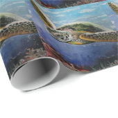 Zee Turtle Cadeaupapier (Rol Hoek)