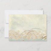 Zee Turtle Coastal Beach Waterverf Coastal Ocean Bedankkaart (Achterkant)