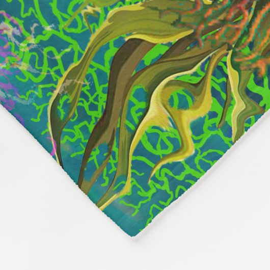 Zee Turtle Fleece Blanket (Hoek)